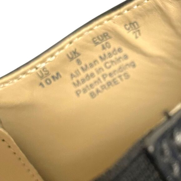 NATURALIZER Leather Berrets Ankle Boots Heel Black 10 - Picture 10 of 10